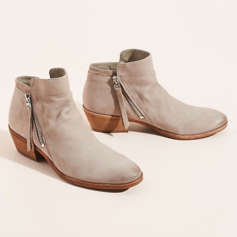 Sam Edelman Packer Ankle Booties In Putty Size 8